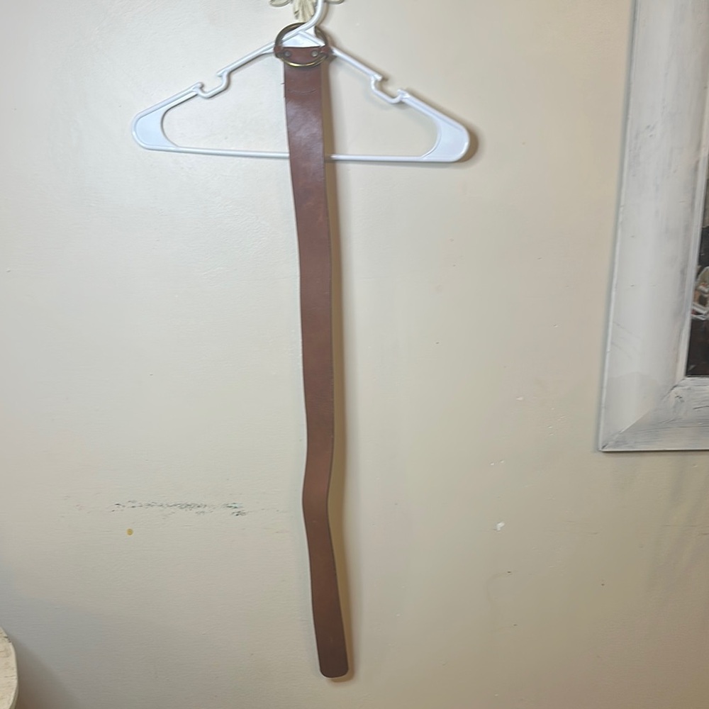 Brown Leather Belt